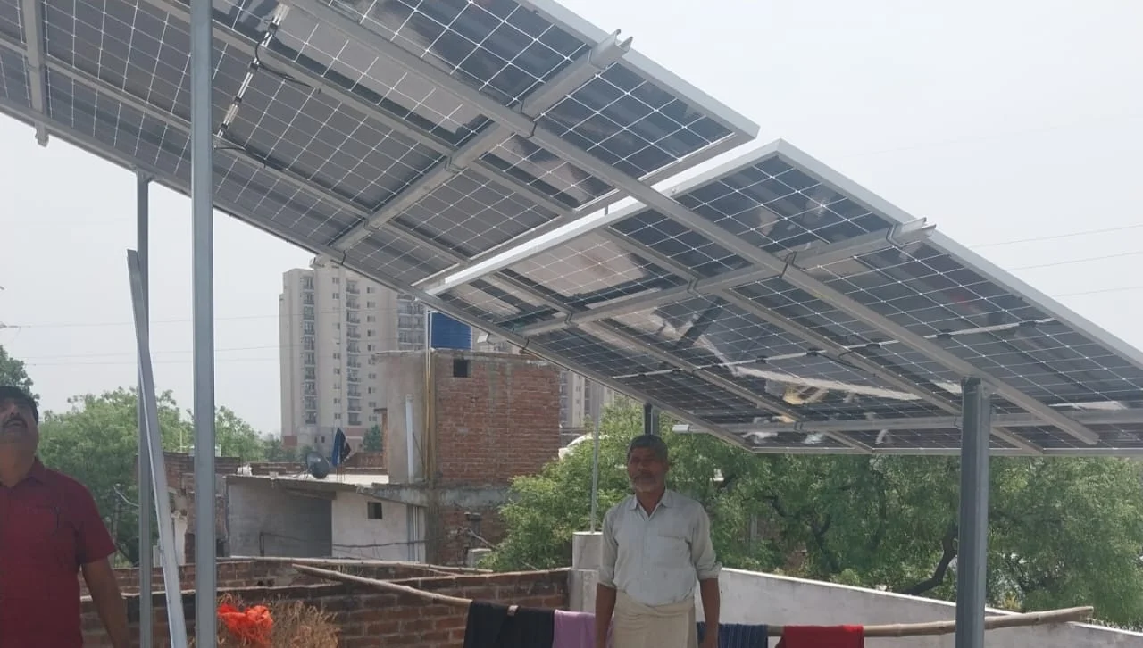 Solar project installation